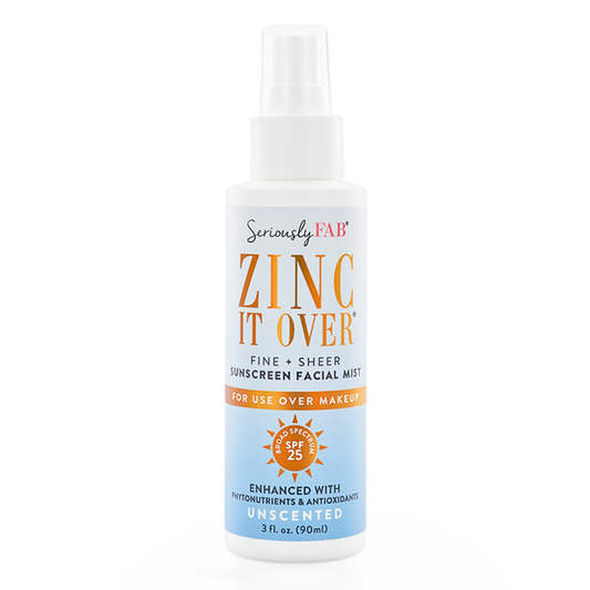 Unscented SPF 25 Spray- Seriously Fab