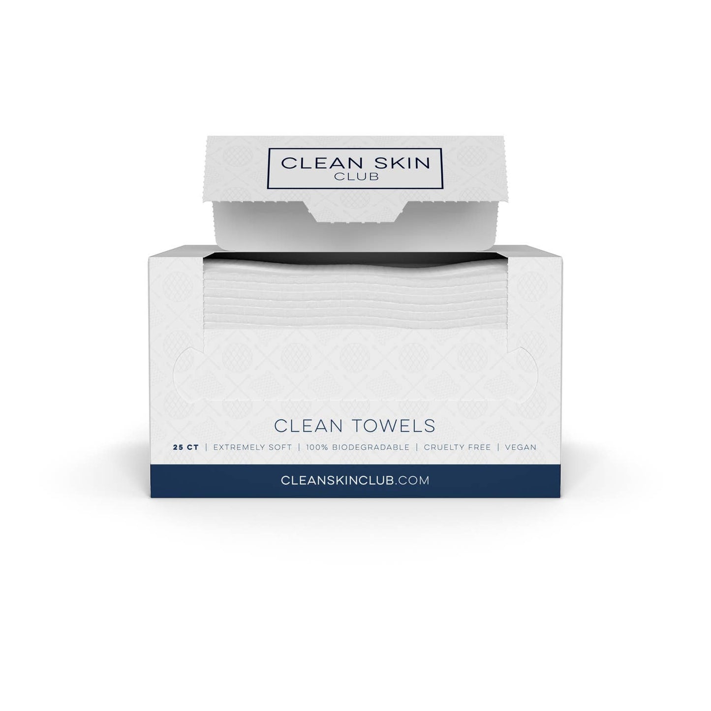 Clean Towels (25 ct.) Clean Skin Club