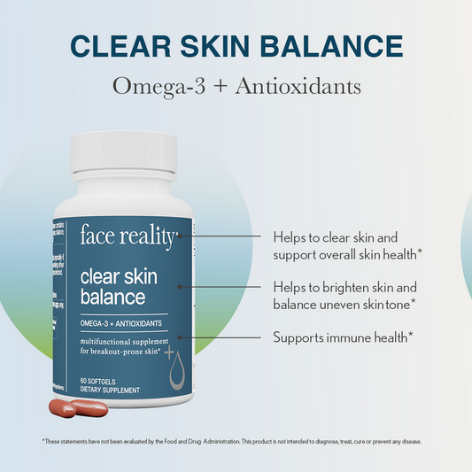 Clear Skin Balance Face Reality Supplement