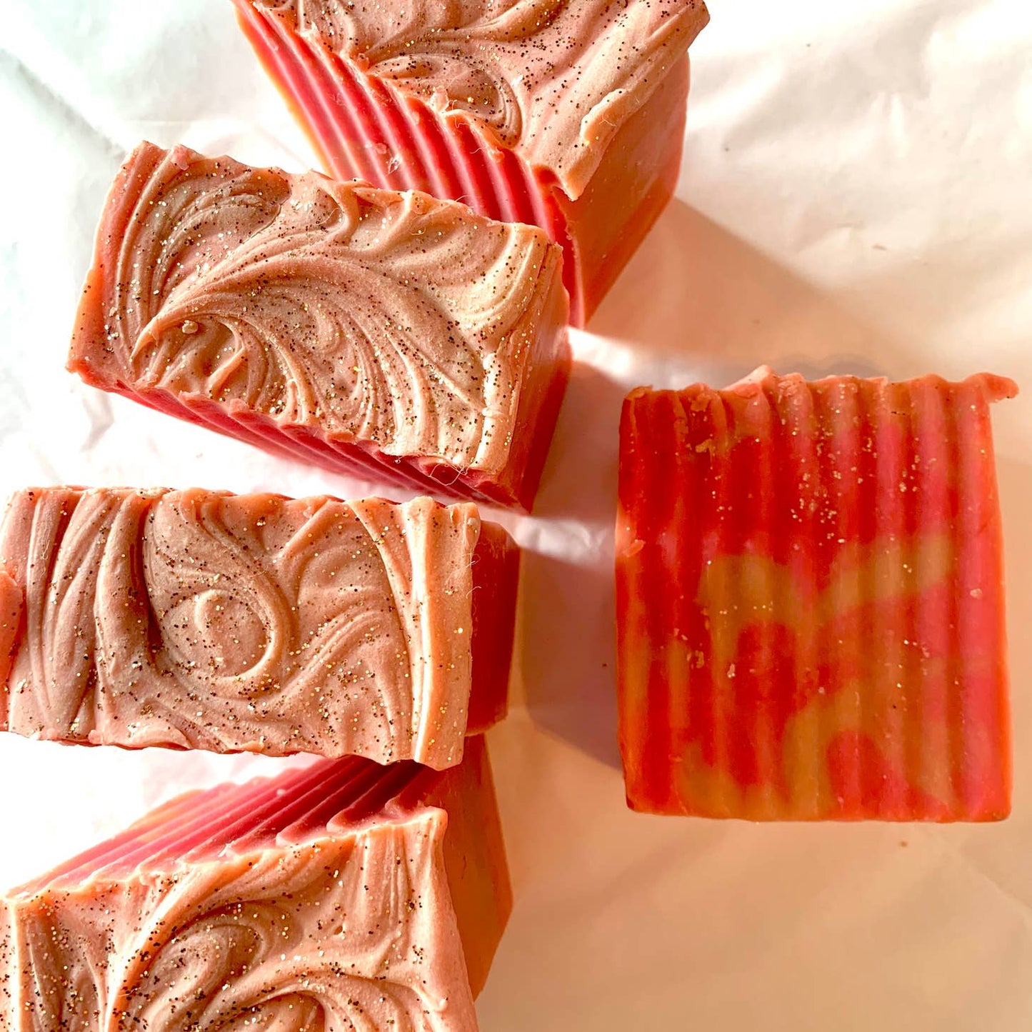 Date Night” Champagne + Pomegranate Goats Milk Soap